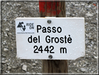 foto Passo del Grostè